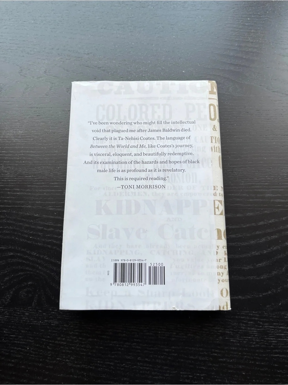 Ta-Nehisi Coates Between the World and Me Book Hardcover National Book Award
